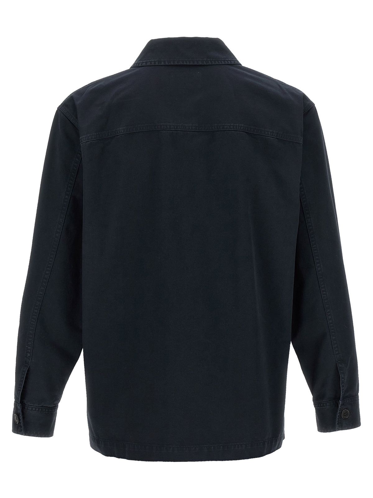 Saint Laurent Blue Cotton Blouse