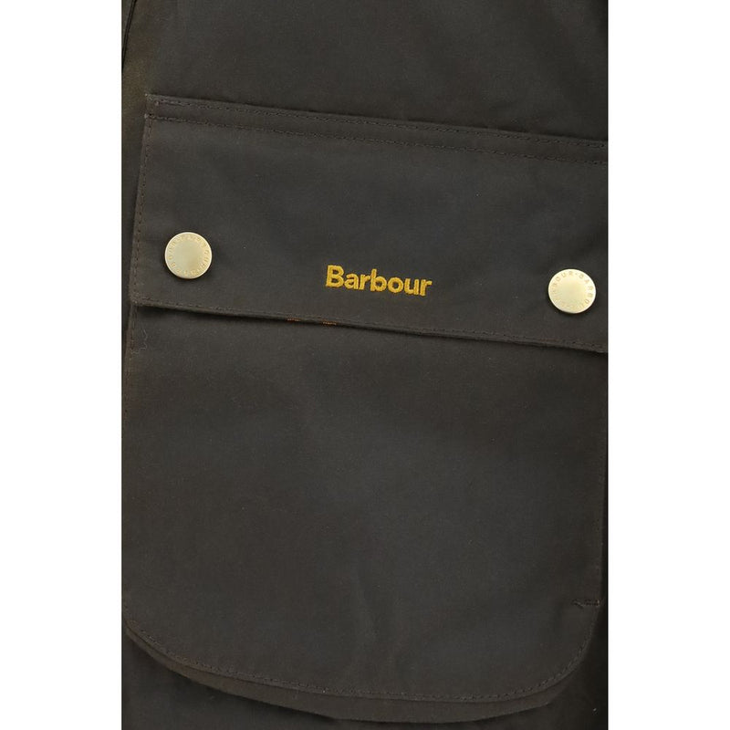 Barbour Bicolor Cotton Full-Length Jacket for Women