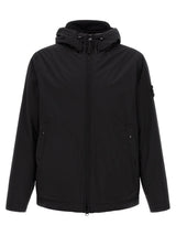 Stone Island Black Polyester Shell Jacket