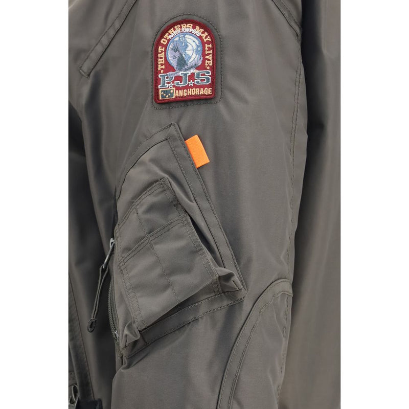 Parajumpers Bicolor Polyamide Bomber Jacket for Women