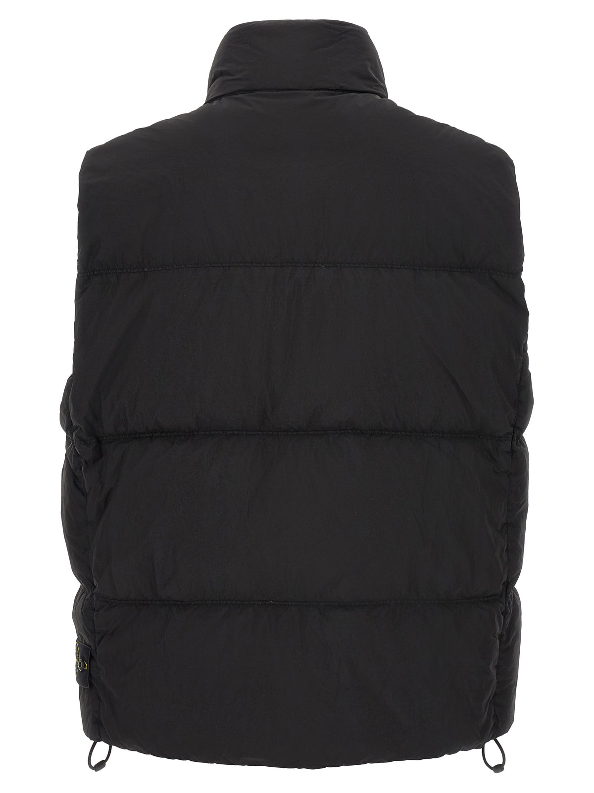 Stone Island Black Polyamide Sleeveless Jacket
