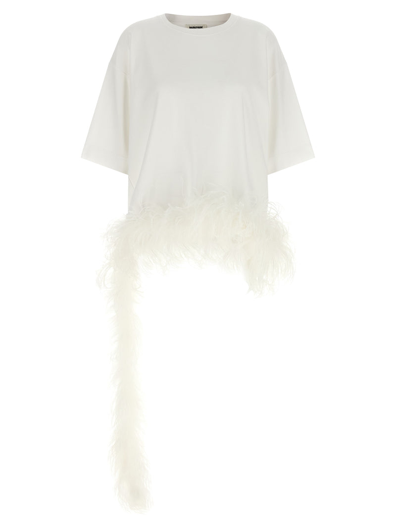 T-shirt en coton blanc Darkpark Smith pour femmes