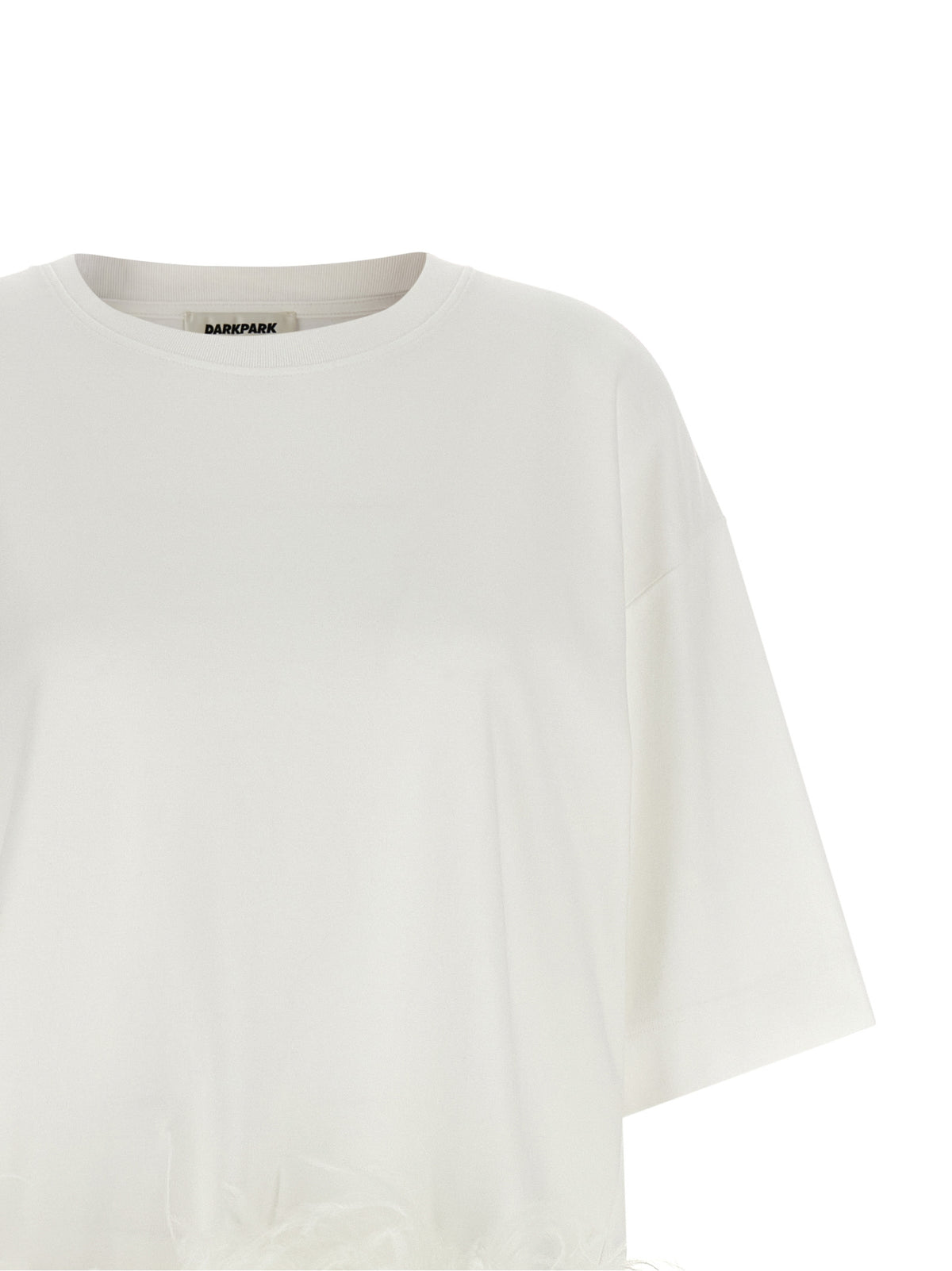 Darkpark White Cotton T-Shirt