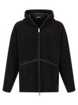 LAMINAR Black Polyester Shell Jacket