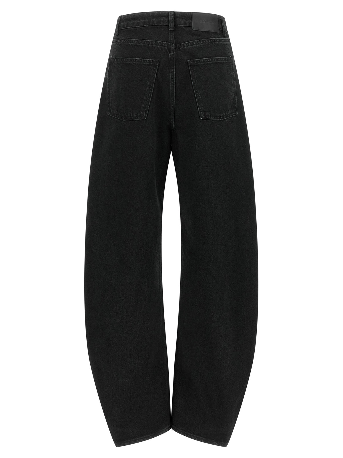 ROTATE BIRGER CHRISTENSEN Black Organic Cotton Jeans Denim