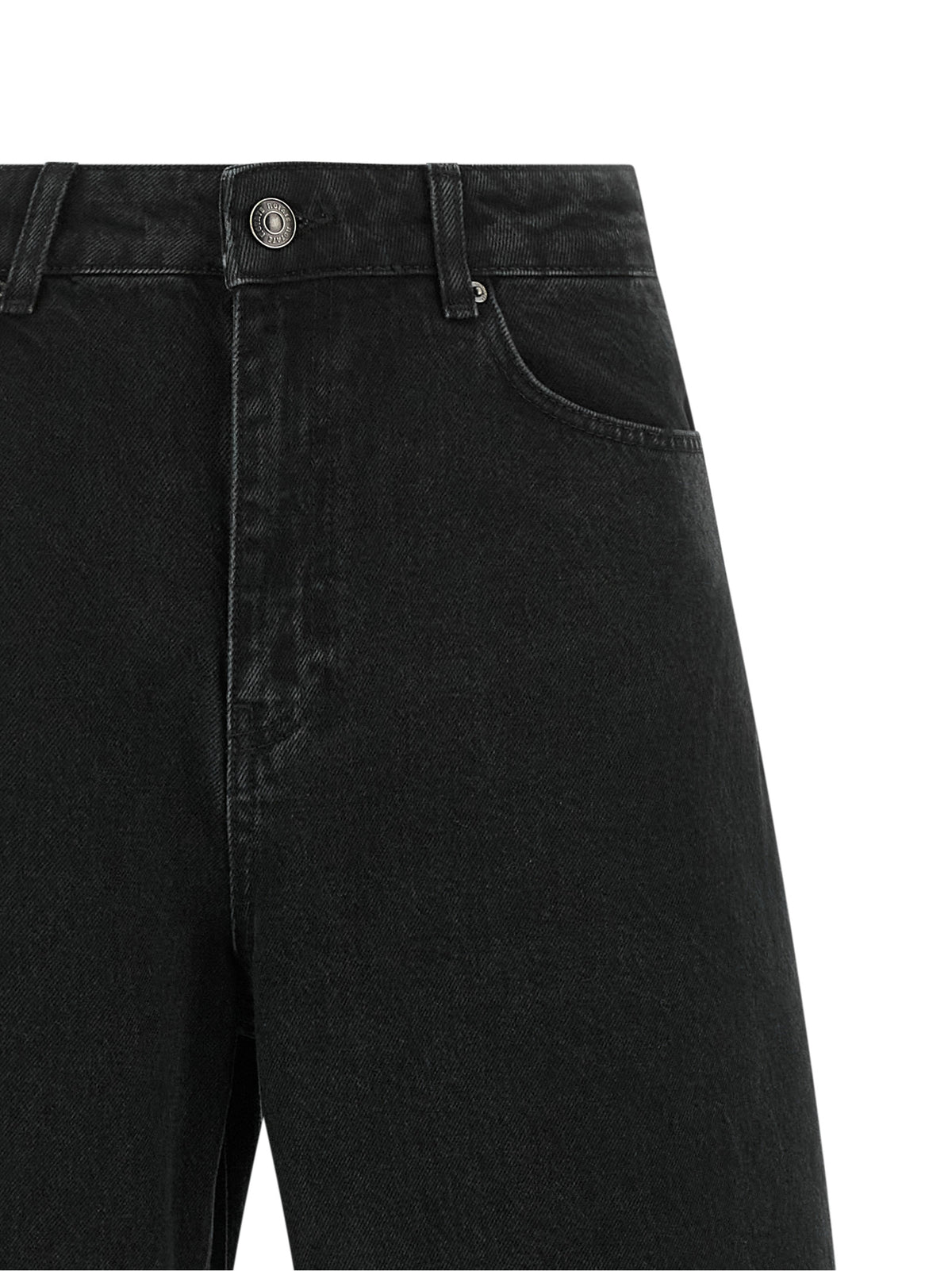 ROTATE BIRGER CHRISTENSEN Black Organic Cotton Jeans Denim