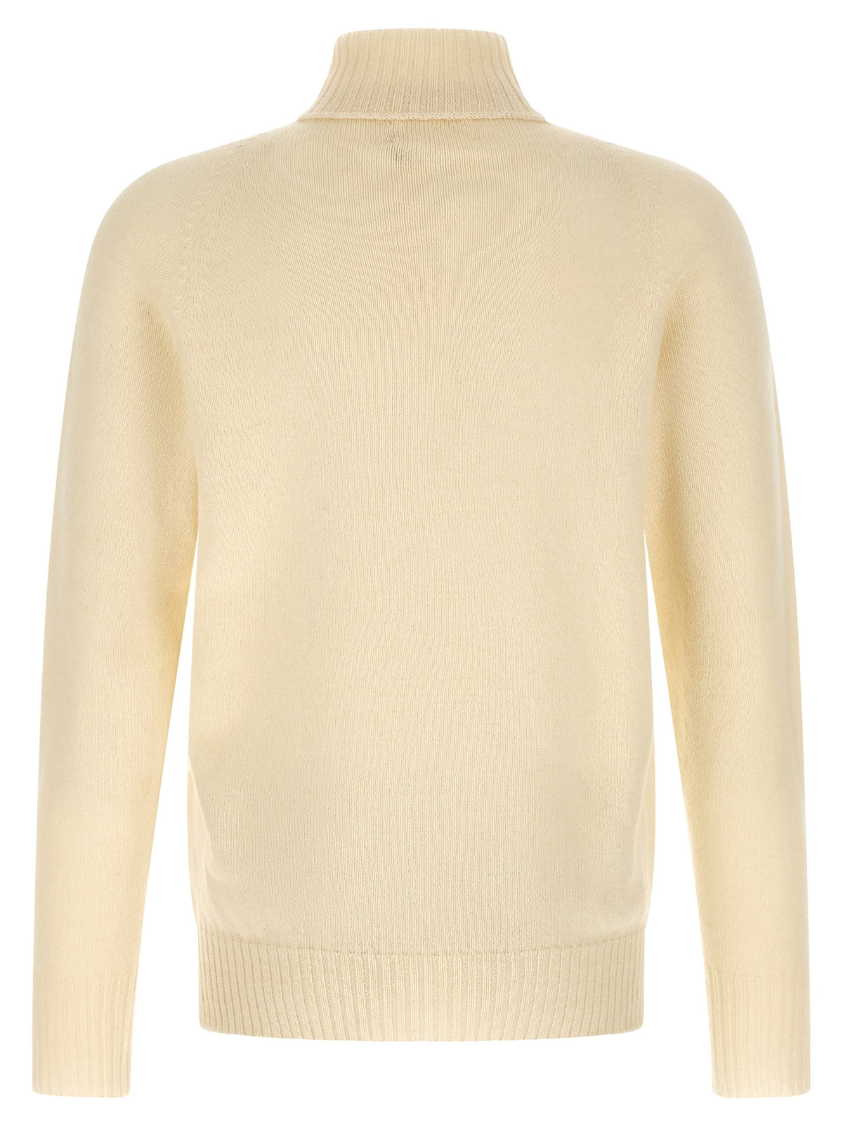 MA'RY'YA White Cashmere Cardigan