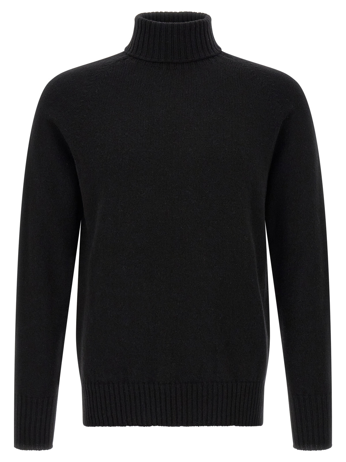 MA'RY'YA Black Cashmere Cardigan