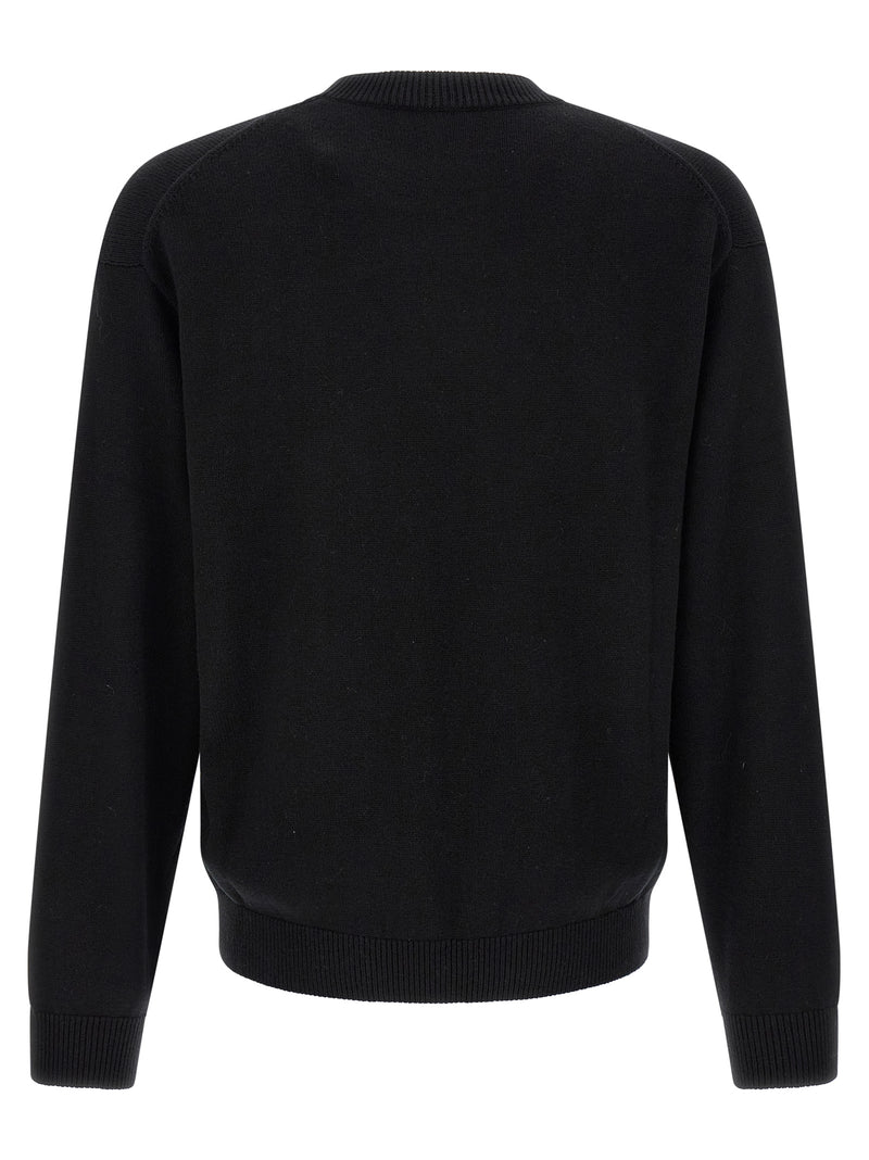 Kenzo Black Cotton Sweatshirt with Jumping Tiger Design