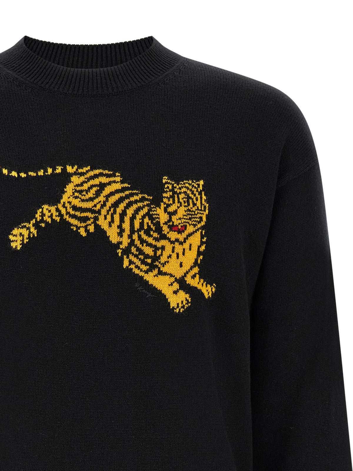 Kenzo Black Cotton Sweatshirt