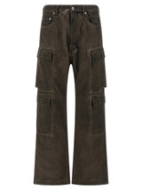 DRKSHDW Gray Cotton Cargo Pants