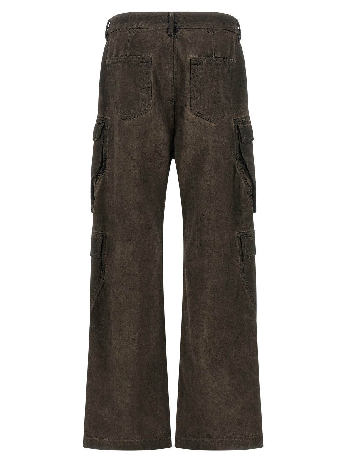 DRKSHDW Gray Cotton Cargo Pants