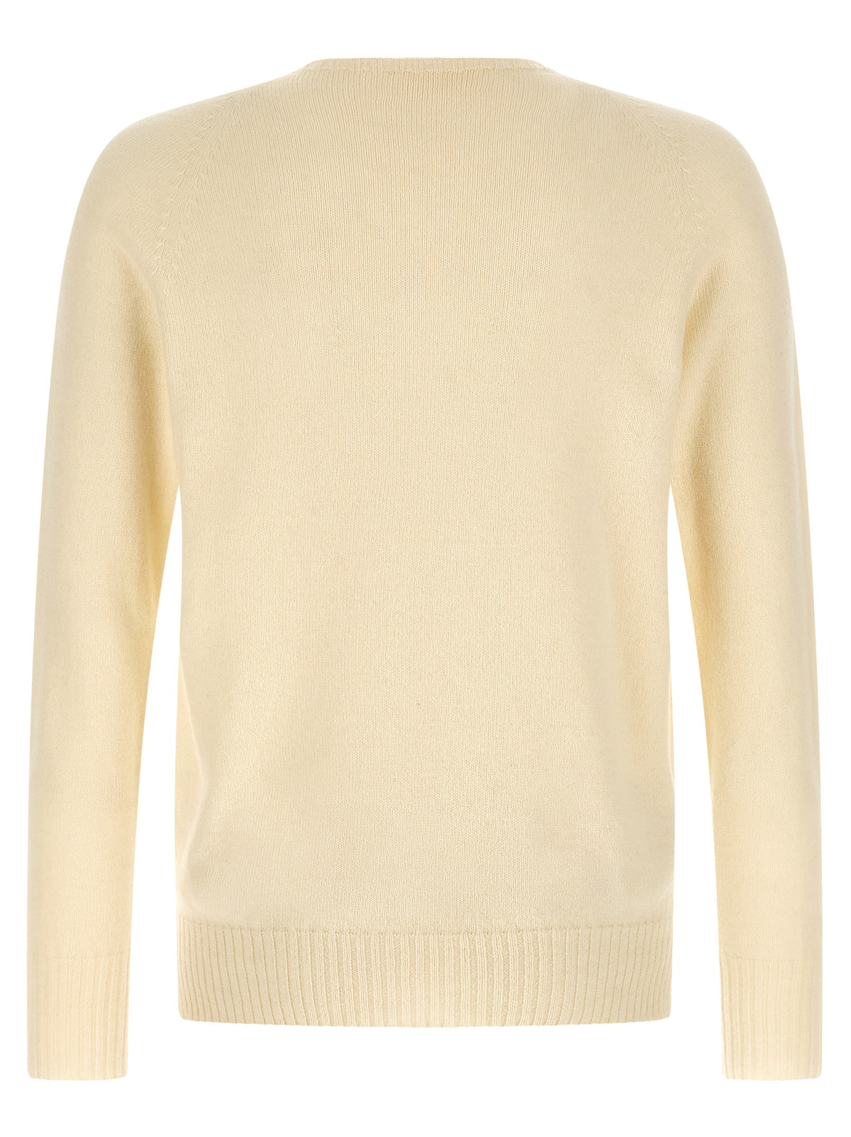 MA'RY'YA White Cashmere Cardigan