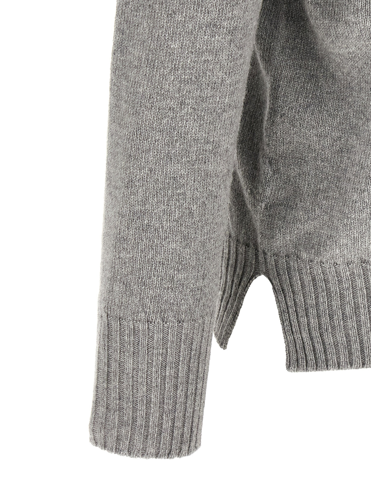 MA'RY'YA Gray Cashmere Cardigan