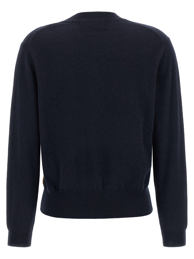 Ballantyne Blue Cashmere Cardigan - Timeless Scottish Craftsmanship