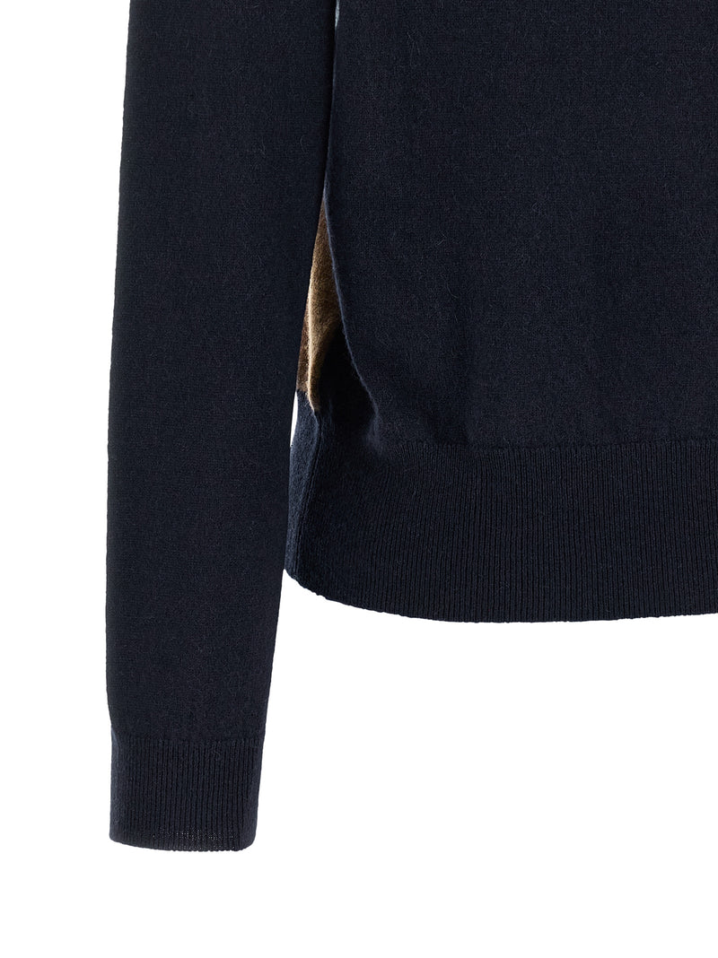 Ballantyne Blue Cashmere Cardigan - Timeless Scottish Craftsmanship