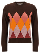 Ballantyne Brown Cashmere Cardigan