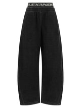 Alexander Wang Black Cotton Relaxed Fit Jeans