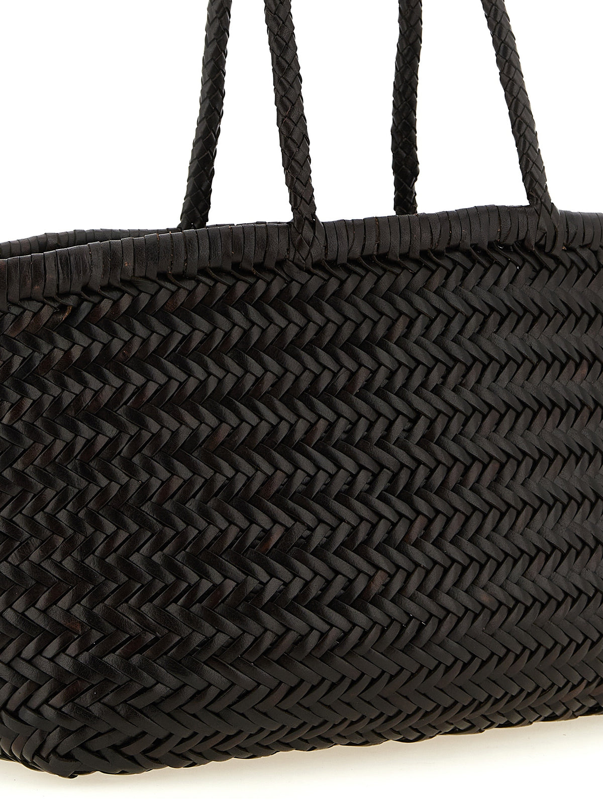 Dragon Diffusion Brown Calfskin Shoulder Bag