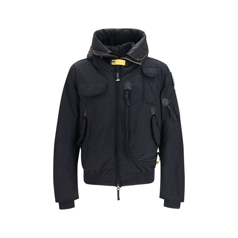 Parajumpers Gobi Black Polyamide Bomber Jacket
