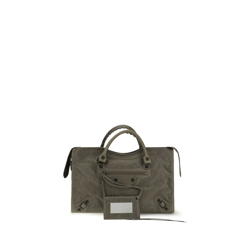 Sac à épaule Balenciaga Bicolor en Agneau Ovis Aries