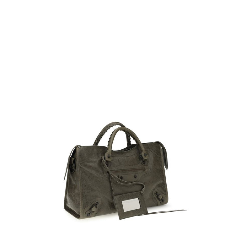 Sac à épaule Balenciaga Bicolor en Agneau Ovis Aries