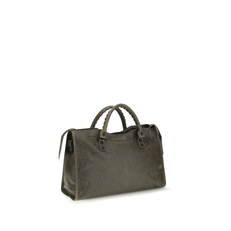 Sac à épaule Balenciaga Bicolor en Agneau Ovis Aries