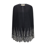 Valentino Garavani Black Wool Oves Aries Coat
