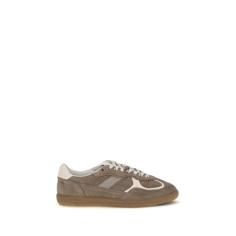 Alohas Brown Suede Leather Low Top Sneakers - TB.490 Rife