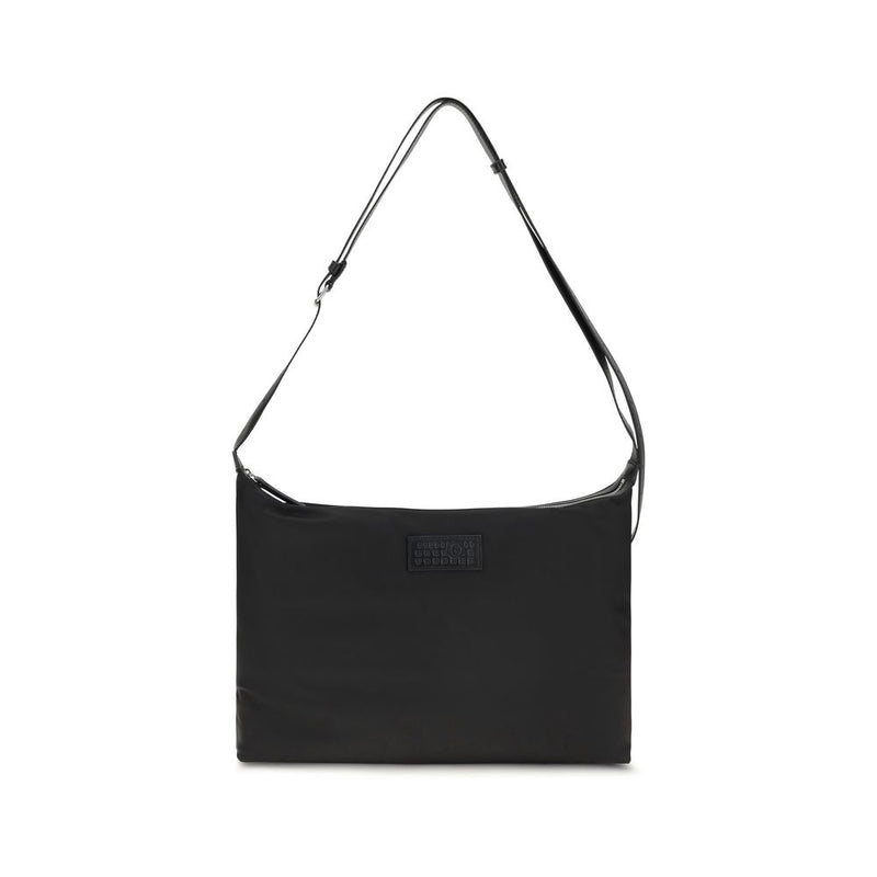 MM6 Black Polyamide Shoulder Bag - Stylish Everyday Accessory