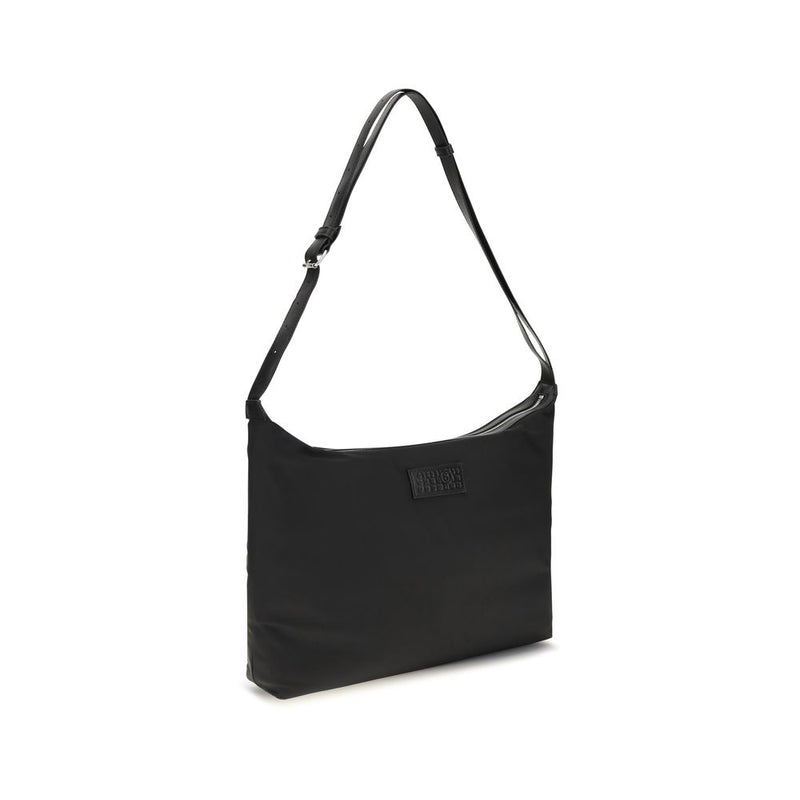 MM6 Black Polyamide Shoulder Bag - Stylish Everyday Accessory