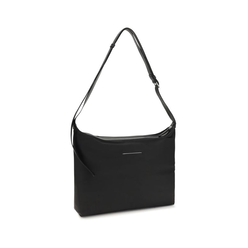 MM6 Black Polyamide Shoulder Bag - Stylish Everyday Accessory
