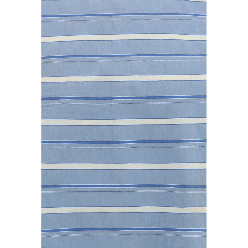 Prada Blue Cotton Shirt with Back Buttons