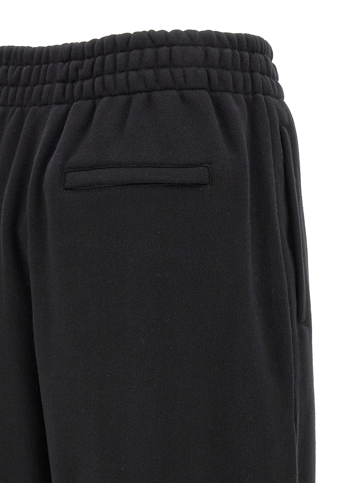 T BY ALEXANDER WANG Black Cotton Joggers (Workout Pants)