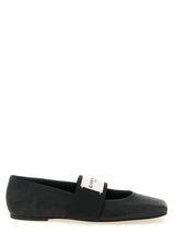 Givenchy Black Lamb Leather Ballet Flats