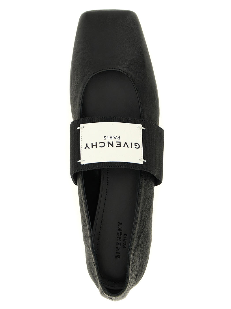 Givenchy Black Lamb Leather Ballet Flats - Chic Elegance