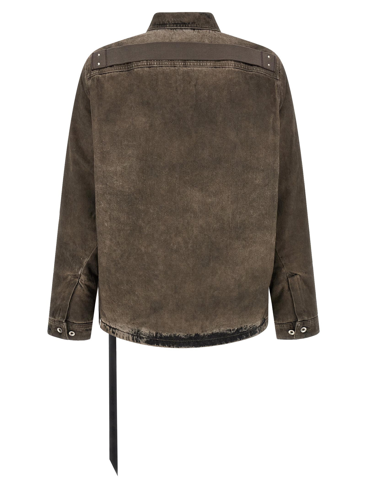 DRKSHDW Gray Cotton Denim Jacket