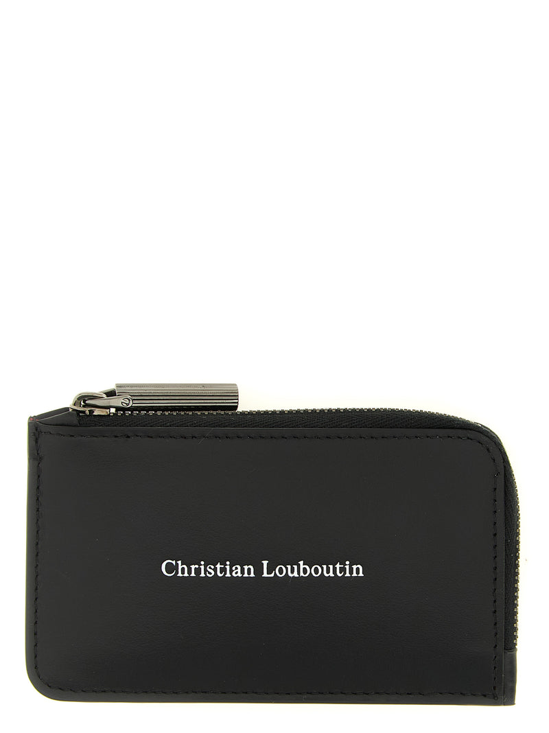 Christian Louboutin Black Calfskin Cardholder - Luxury Accessory