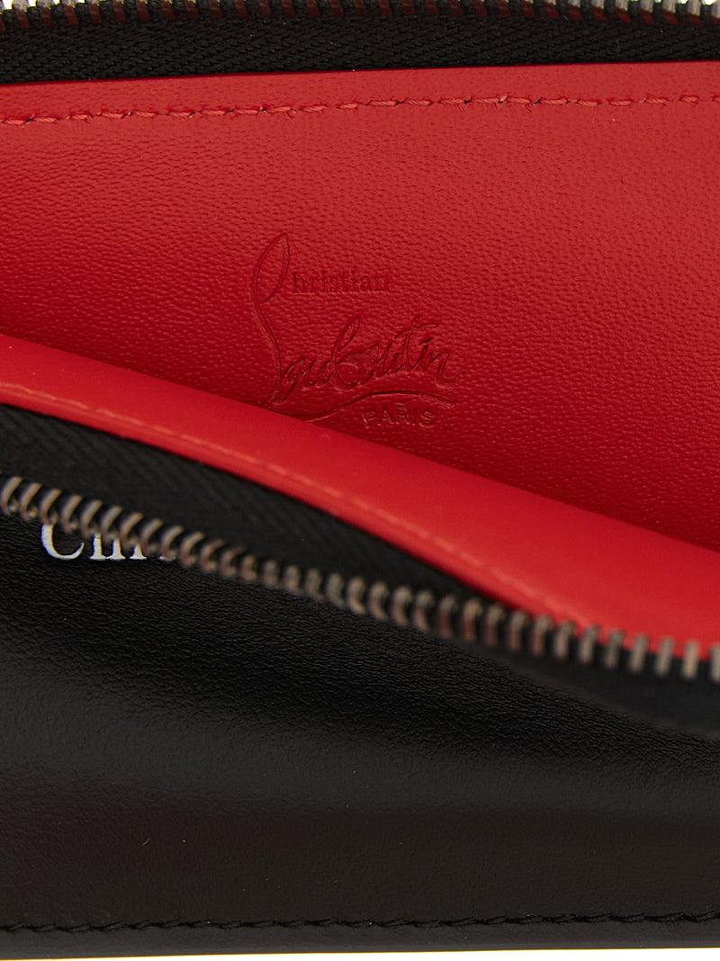 Christian Louboutin Black Calfskin Cardholder - Luxury Accessory