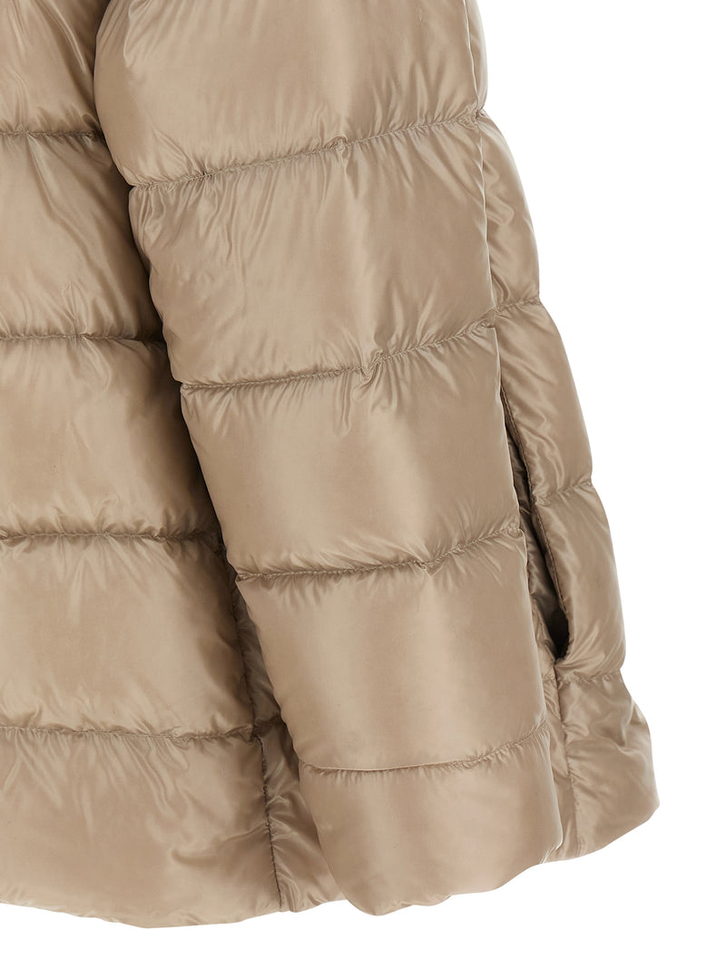 Herno Fusciacca Beige Polyamide Full-Length Jacket