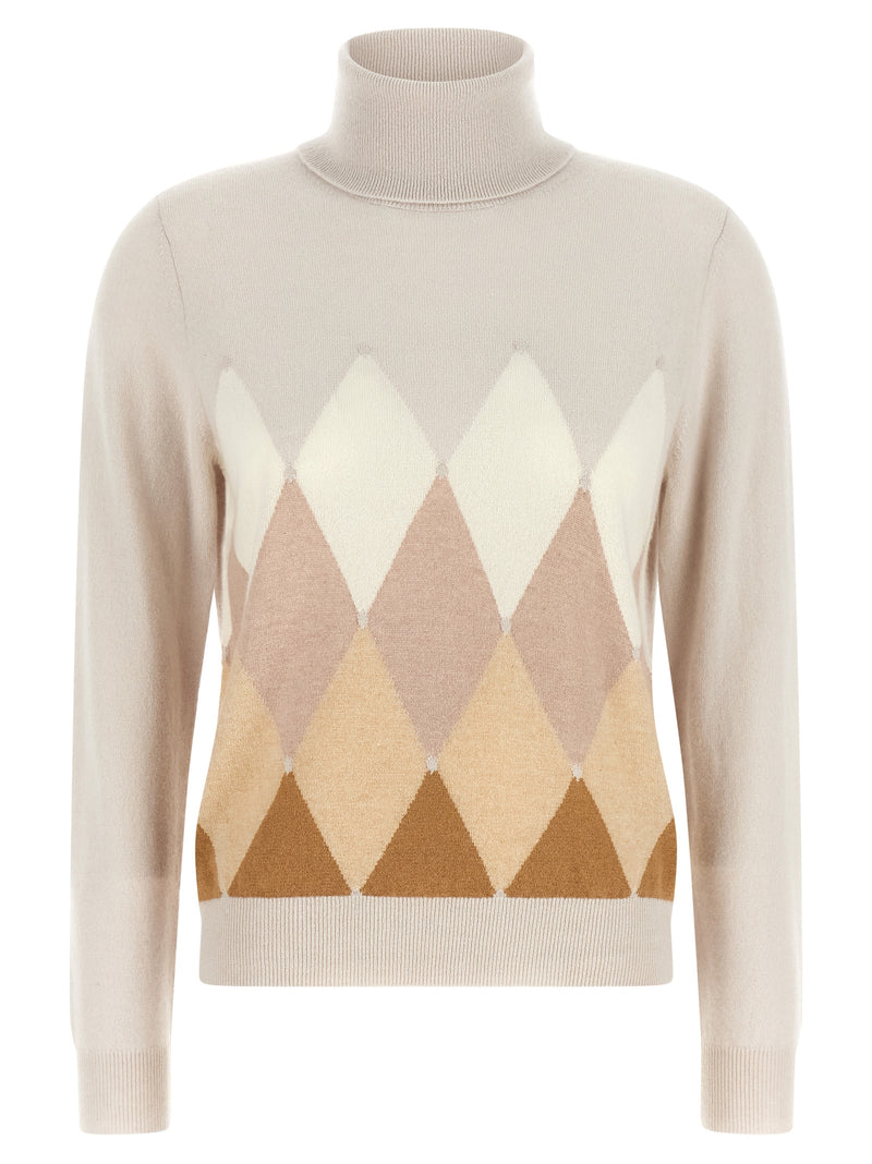 Ballantyne Beige Cashmere Cardigan - Elegant Luxury