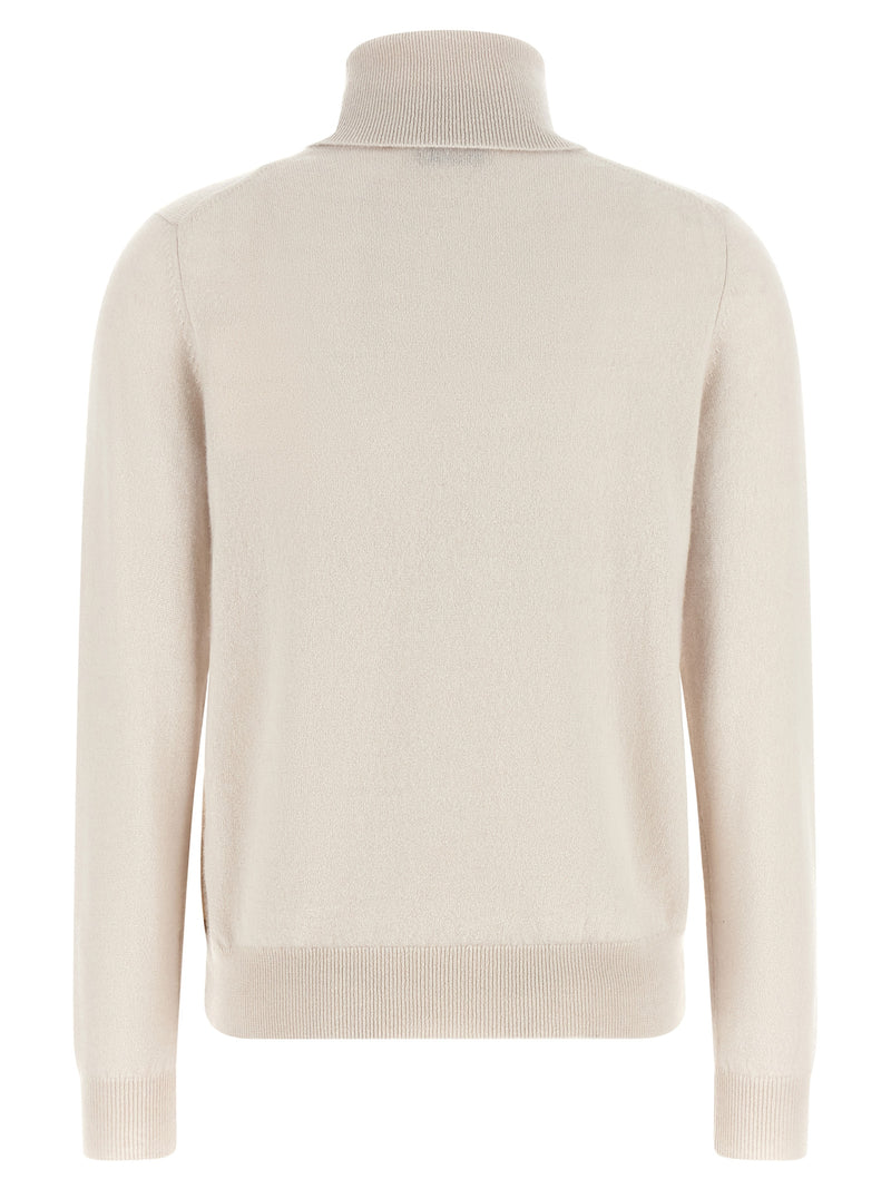 Ballantyne Beige Cashmere Cardigan - Elegant Luxury