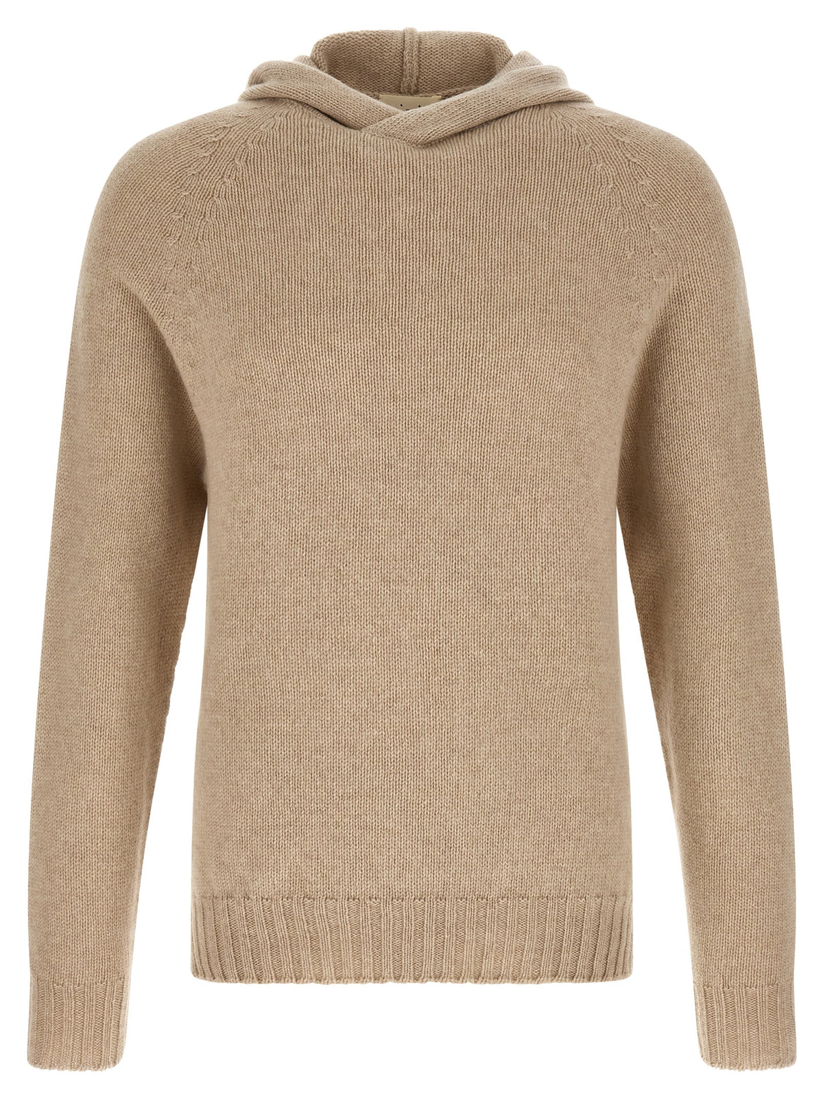MA'RY'YA Beige Cashmere Cardigan