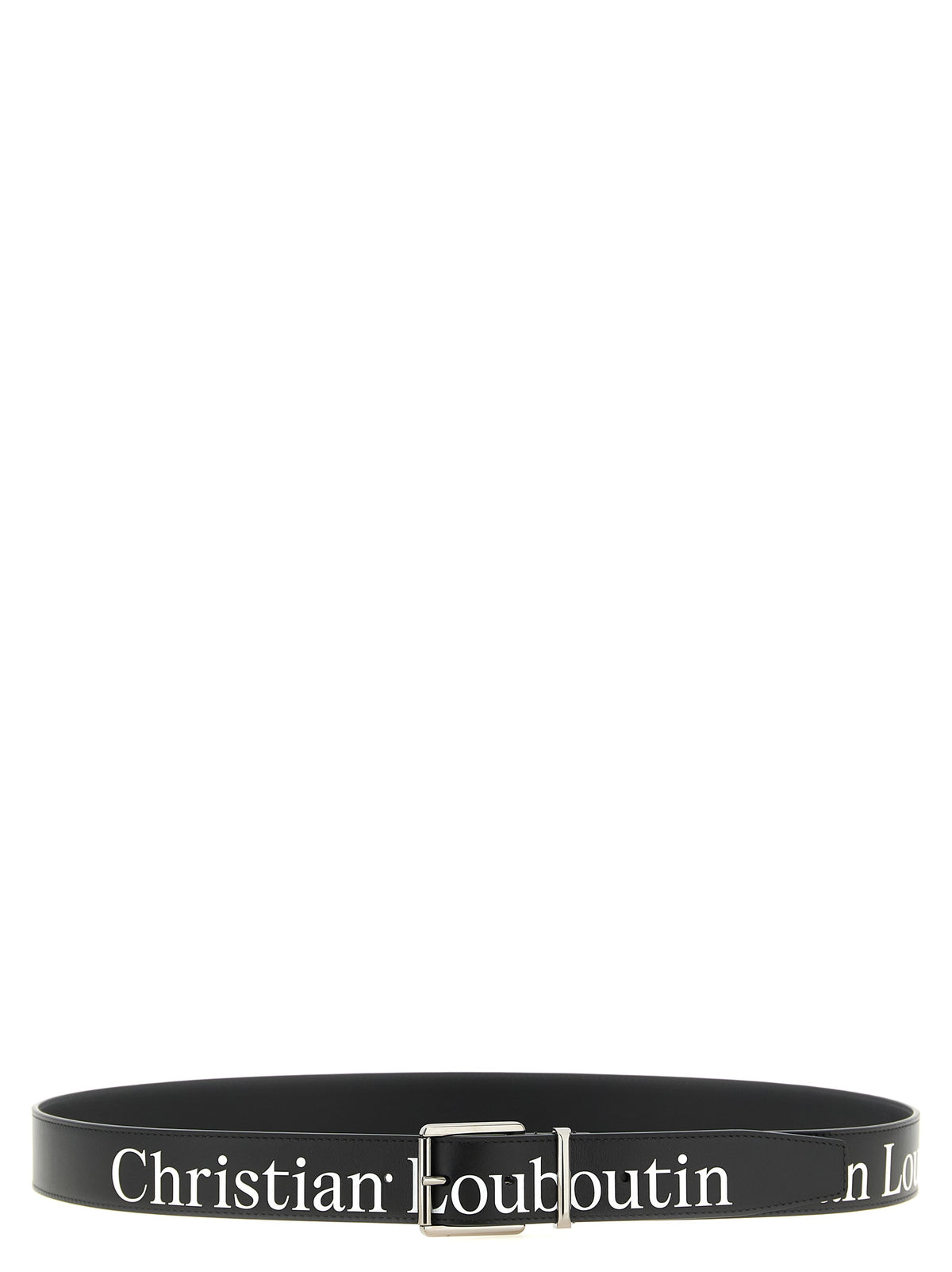 Christian Louboutin Black Calfskin Regular Belt