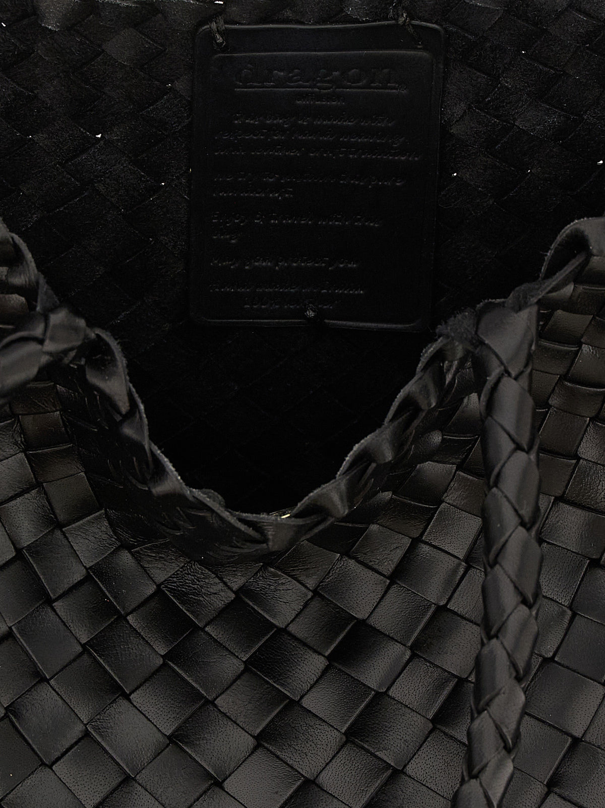 Dragon Diffusion Black Calfskin Shoulder Bag