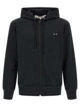 Comme Des Garçons Play Black Polyester Cardigan