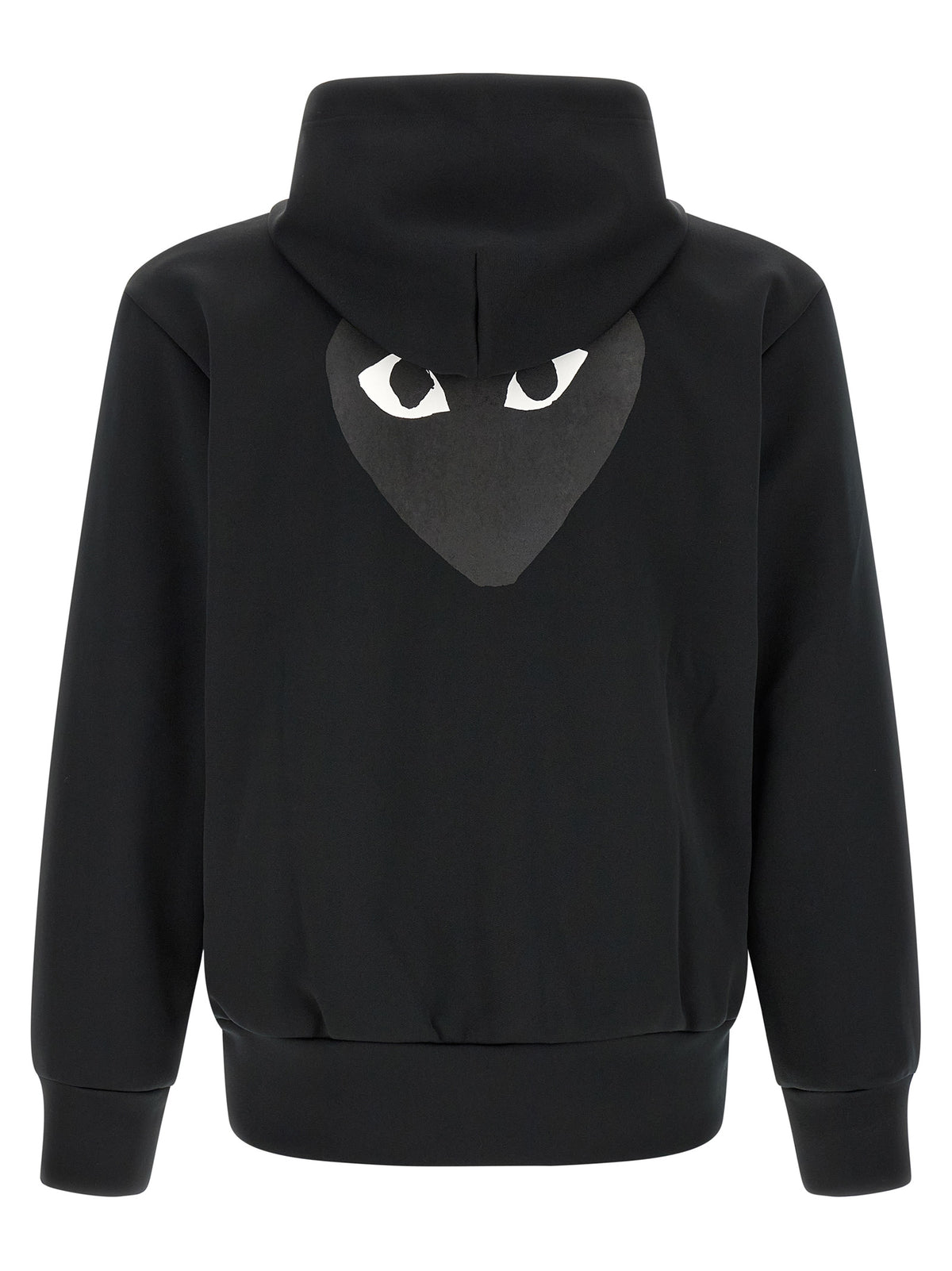 Comme Des Garçons Play Black Polyester Cardigan
