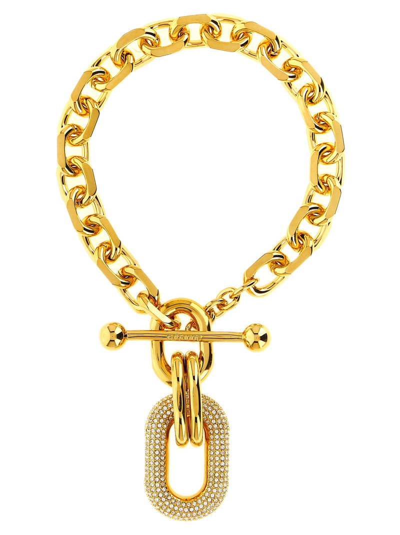 Paco Rabanne Gold Brass Necklace - Statement Jewelry