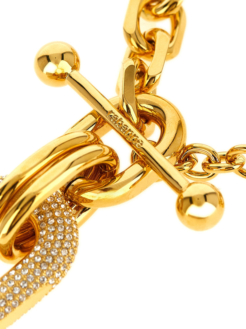 Paco Rabanne Gold Brass Necklace - Statement Jewelry
