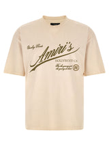 Amiri Beige Cotton T-Shirt